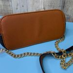 NWT PETA Approved Vegan Color Block Zippered Top Closure Crossbody 9”x6 Photo 1