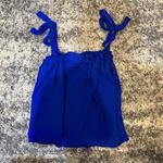 Entro Royal Blue Tie Top Photo 1