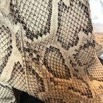 Essex Glam Faux Snakeskin Ankle Heeled Boots Zippered Sides Size 7 NWOT Photo 5