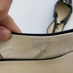 Anne Klein IFlex women’s leather square toe heels — size 9.5 Photo 5