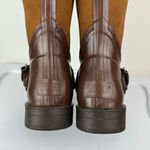 UGG  Sivada Boots Sz 9 Chocolate Brown Two Tone Rain Boots Waterproof Photo 12