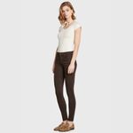 Anthropologie PRINCIPLE DENIM Dreamer Jeans 27 Chocolate Python Skinny Leg Stretch Soft Photo 2