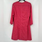 🆕 NWT Layla Printed Tunic Mini Dress Pattern Pocket Boho Pink Orange Red Medium Photo 1