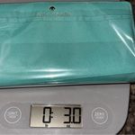 Kate Spade  Aquamarine Tiffany Blue Pebbled Leather Folding Snap Closure Wallet Photo 6