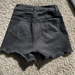 Blue Savvy  Women's Black Frayed Jean Shorts Photo 1