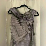 Women’s Cachet Formal Dress Brown Size 4 Photo 3