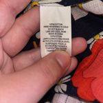 Trina Turk Womens  multicolored floral 3/4 sleeved blouse 100% cotton Photo 6