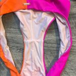 Victoria's Secret NWOT VS Vibrant Orange and Pink Cheeky Hipster Bikini Bottoms Photo 6