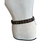 Vintage Brown /Black Wooded Bead Fashion Belt Photo 1