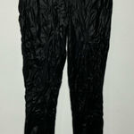 BKE  black faux leather leggings pants women’s size medium punk motorcycle party Photo 0