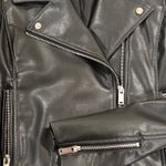 H&M Black Leather Jacket Photo 1