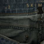 White House | Black Market Skimmer Zipper Moto Low Rise Skinny Jeans Photo 6