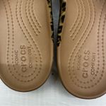 Crocs Women's Kadee II Leopard Flip Flop Women's Sandals Ionic Comfort Photo 1