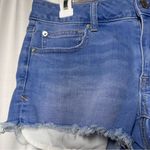 American Eagle Denim Jean Shorts Women's Super Stretch Shortie Size 8 Daisy Duke Photo 10