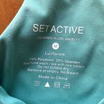 Set Active Luxform Racer V Bra in Coast Photo 4