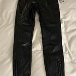 Guess Women's Soto Pu Black Faux Leather Skinny Pants NWT Photo 2