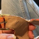 Steve Madden Jenny Printed Espadrille Wedge Sandal in Orange Size 7.5 Photo 7