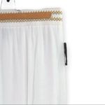 JM Collection - Flowy Bohemian White Maxi Skirt - S Photo 1