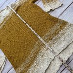 Anthropologie Akemi + Kin Chunky Knit Open Front Cardigan Ombré Mustard Size XL Photo 5