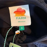 Farm Rio Black Heart Neckline Smocked Detail Mini Dress Size S NWT Photo 9