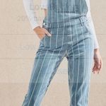 PacSun Striped Overalls  Photo 0