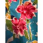 Laura Ashley  Women's Long Sleeve Floral Sequin Button Jacket Teal‎ Size L Photo 8