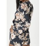 Lulus Prairie Daydream Washed Floral Print Romper Sz Medium Photo 4