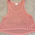 Aeropostale Aéropostale Peach Crochet Tank Boho Chic Coastal Granddaughter Festival Resort L Photo 2