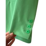 Alice + Olivia  Denny Green Boyfriend Blazer Tailored Jacket Size 2 Photo 5