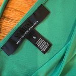 White House | Black Market  MJ Ruched Front Top – Size S – Green Photo 3