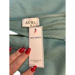 Aura NWT  Green One Shoulder Tunic Dress - Size M Photo 3