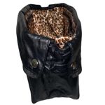 Pursfection Purse Organizer with RFID Technology Black with Leopard Interior Photo 4