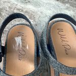 Wild Pair  Women's Milliee Platform Sandals Blue Denim Size 8.5 Photo 7