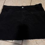 Rue 21 Black Suade Skirt Photo 0