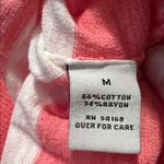 Elliott Lauren White Knit Top thin sweater like new medium Pink Photo 4