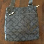 Baggallini Baggallina Horizon Dark Grey Crossbody Adjustable Strap Handbag Purse EUC Photo 1