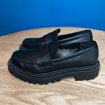 American Eagle  AE Chunky Lug Sole Platform Loafers Platform Women’s 8.5 Black Photo 3