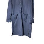 COS Oversized Minimalist Lagenlook 100% Lyocell Navy Boxy Dress Sz XS Photo 3