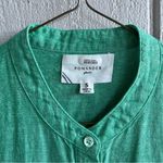 Tuckernuck Pomander Place Sea Green Linen Lydell Button Down Maxi Dress Size S Photo 3