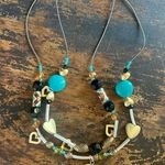 Bijoux Terner Vintage  string beaded colorful necklace Photo 3