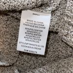 Thread & Supply Womens Pullover Knit Crewneck Sweater Small Gray Neutral‎ Color Gray Photo 4