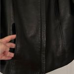Liz Claiborne Elizabeth by Black Leather Jacket Size 1X Photo 3