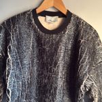 3.1 Phillip Lim Coated Crackle Sweatshirt XS Photo 5