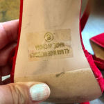 Chase and Chloe  Women’s Red Gigi-32 Pumps Size 8 Photo 9