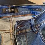 Black Label  straight leg blue jeans, motto jeans size 11 JR’S Photo 1