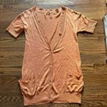 Free People 86. orange/pink short sleeve top Photo 0