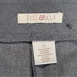 Roz & Ali  | Gray Pull-On Trousers | Size 12 Photo 7