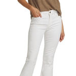 frame denim  Le Crop Mini Boot Women's Flare White Jeans Size 28,  Style# LCMB790 Photo 0