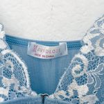 Avidlove Y2K Womens Fairy Top Size S Pastel Blue Babydoll Lace Lingerie Coquette Romantic Photo 3
