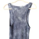 Splendid  Tie Dye Midi Knit Tank Dress Blue‎ Small Photo 3